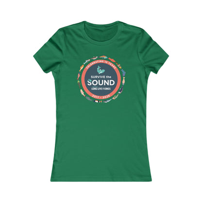 Survive the Sound 10th Anniversary Women's Tee