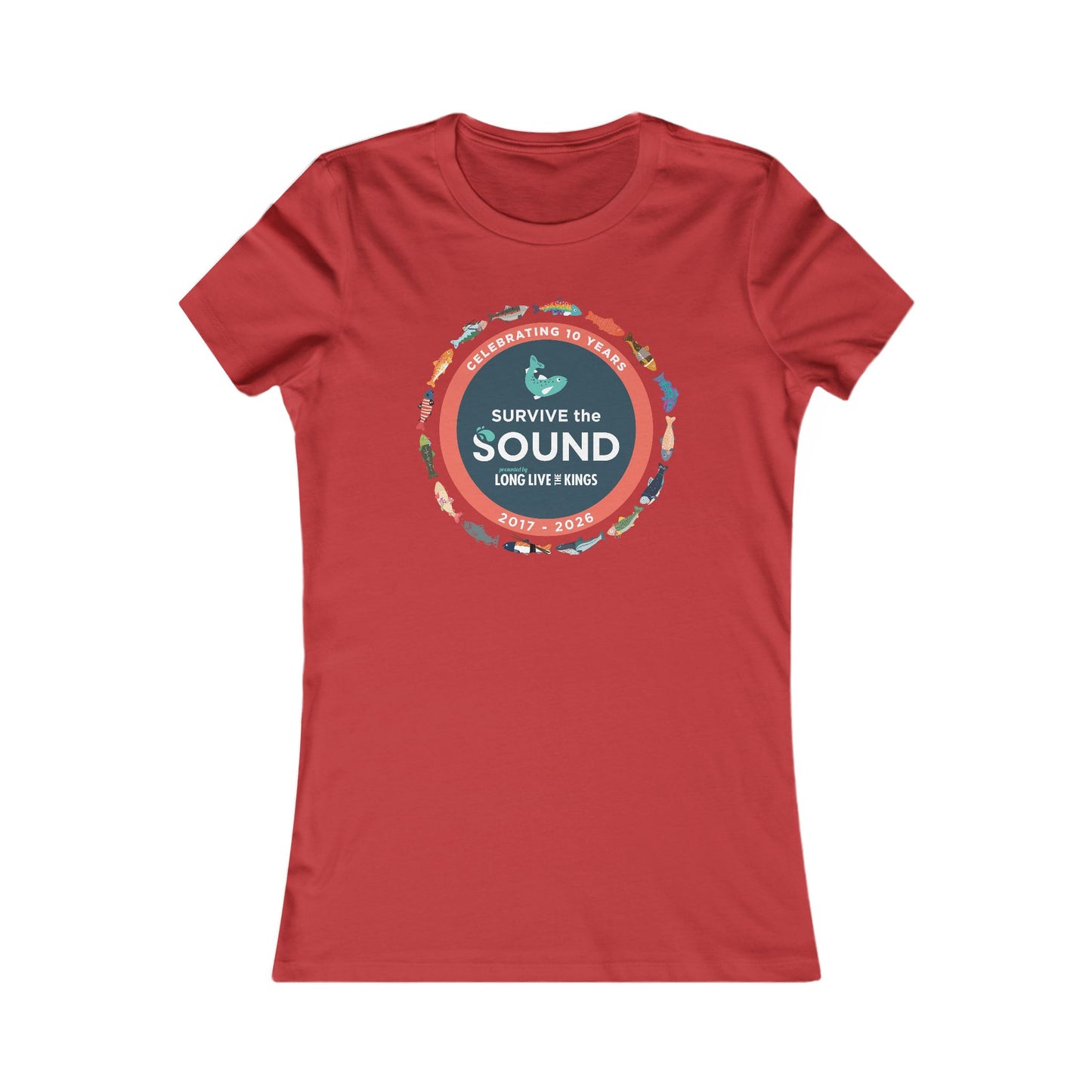 Survive the Sound 10th Anniversary Women's Tee