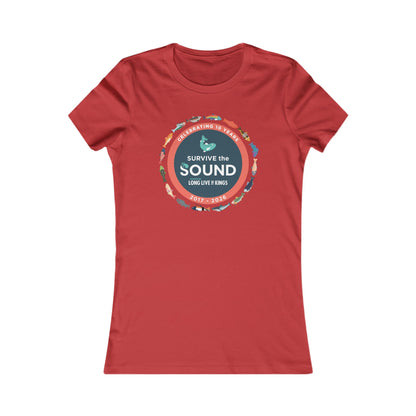 Survive the Sound 10th Anniversary Women's Tee