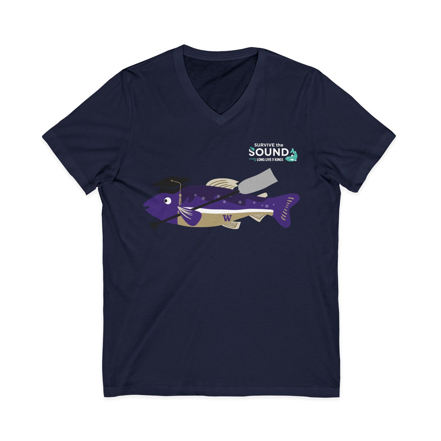 Dawg Paddle Unisex V-Neck Tee