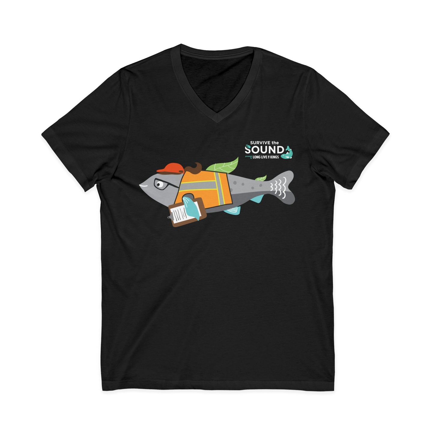 Scien-fish Unisex V-Neck Tee