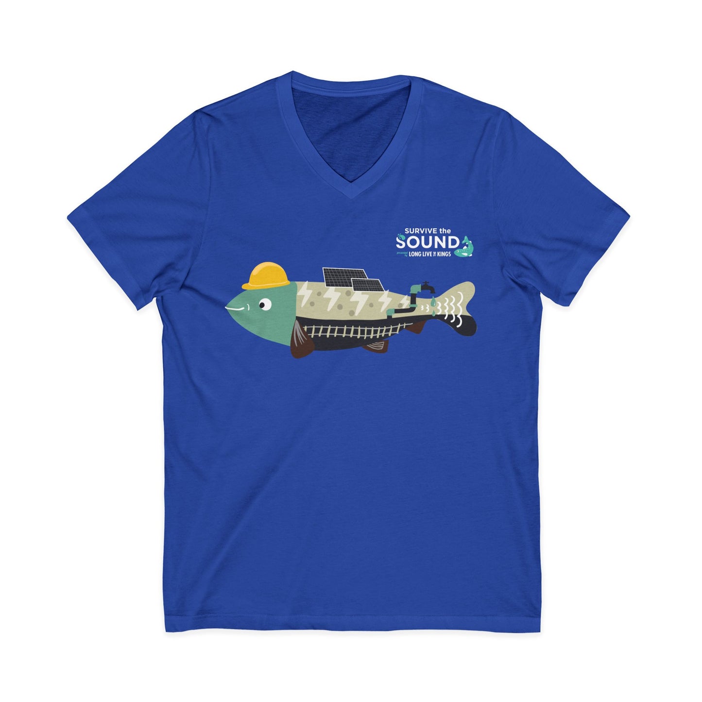 Utilifish Unisex V-Neck Tee