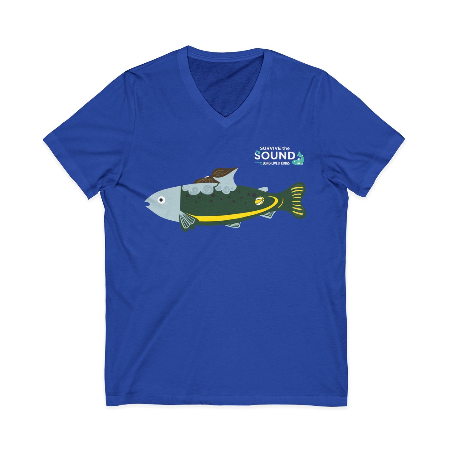 Stormy Unisex V-Neck Tee
