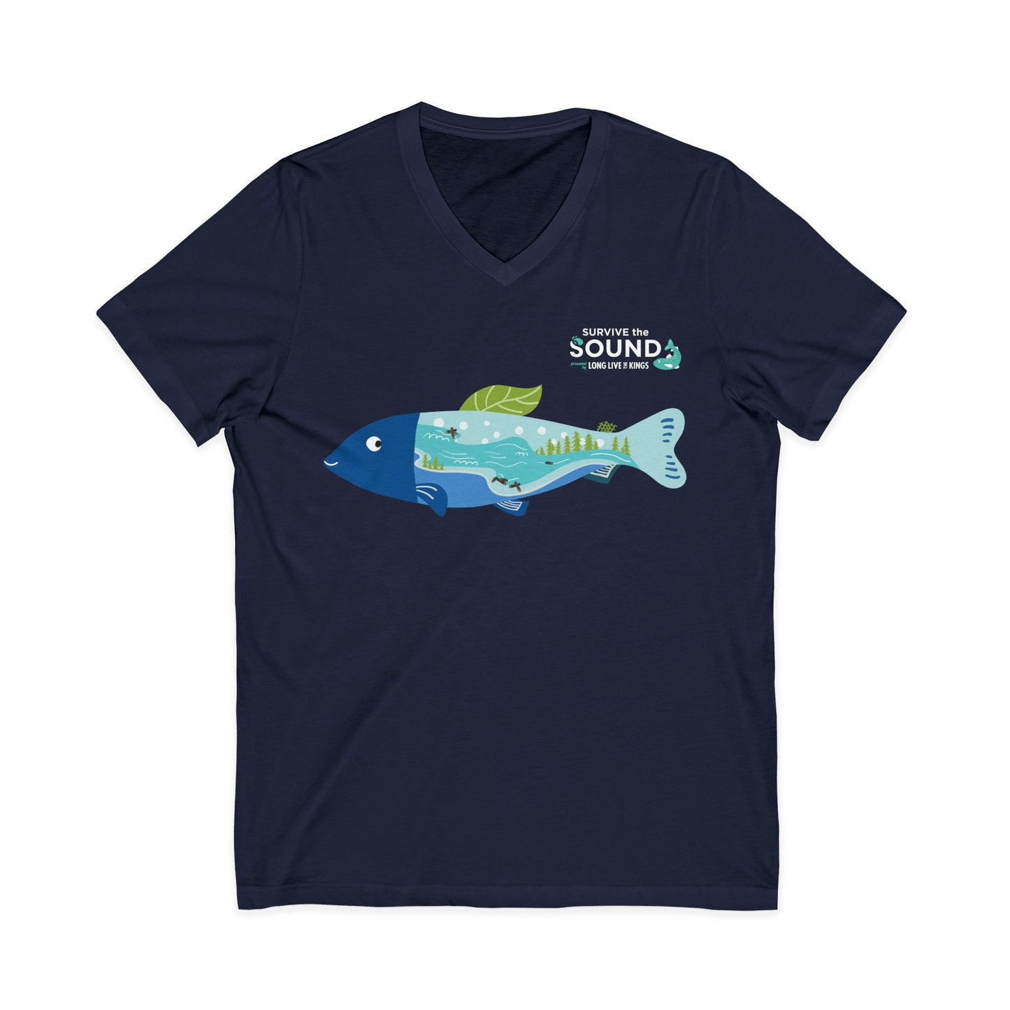 Habitat Unisex V-Neck Tee