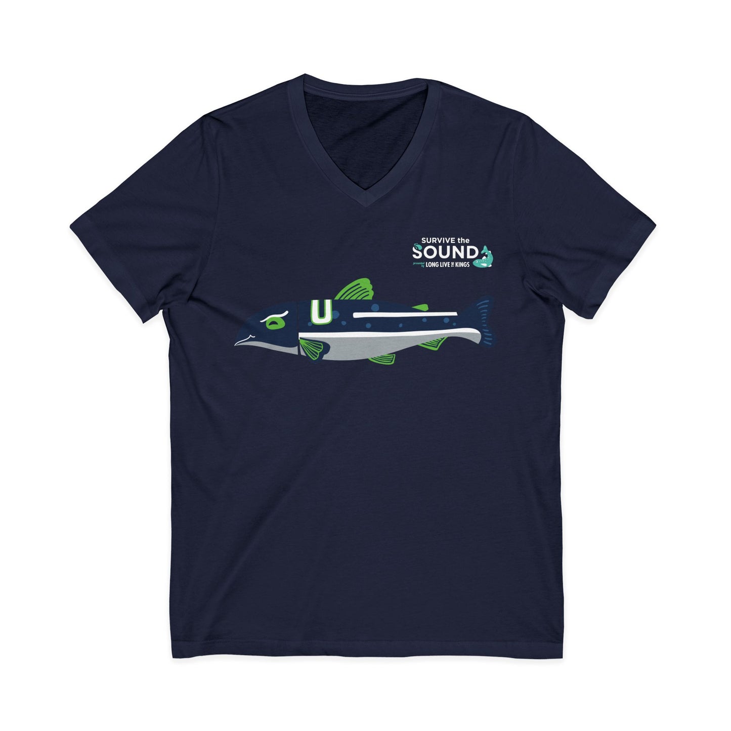 Blitz Unisex V-Neck Tee