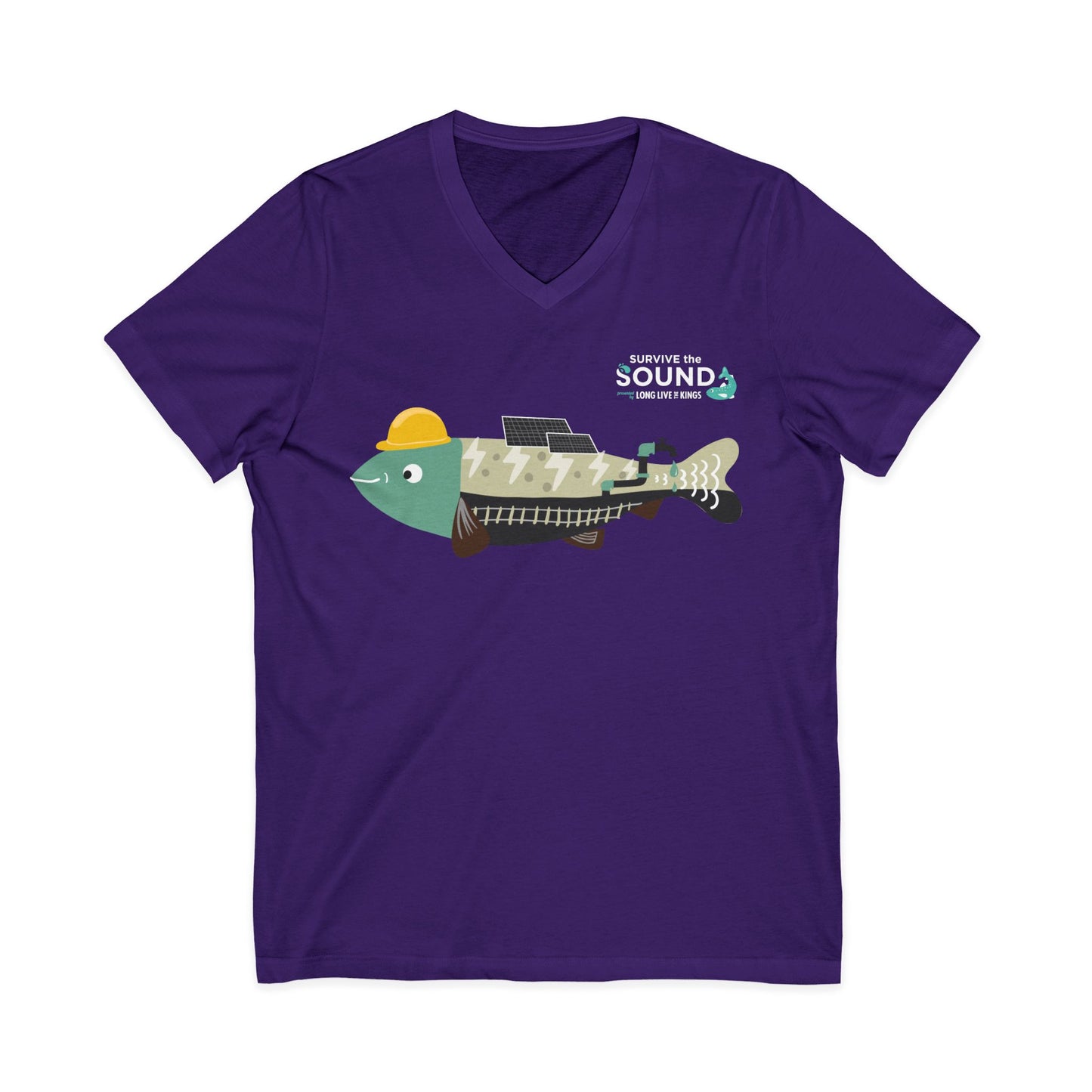 Utilifish Unisex V-Neck Tee