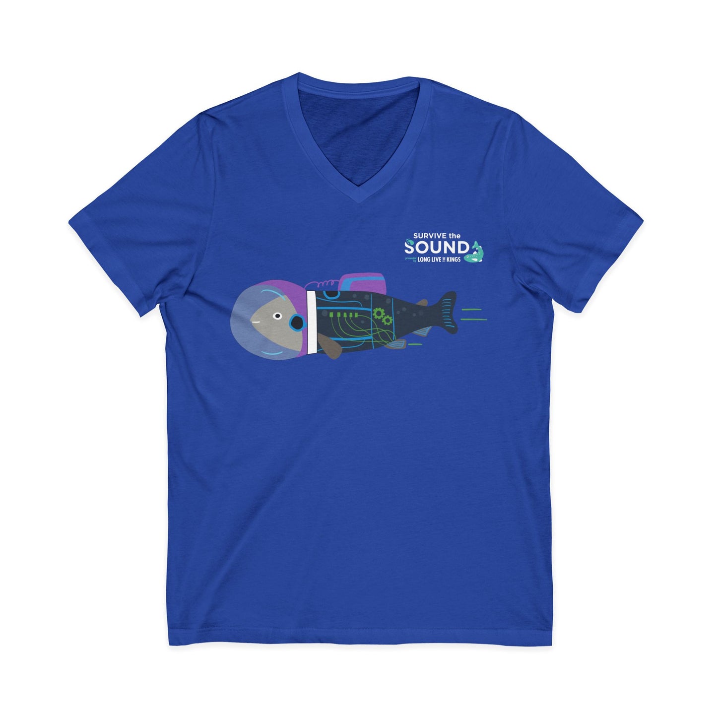 Curiosity Unisex V-Neck Tee