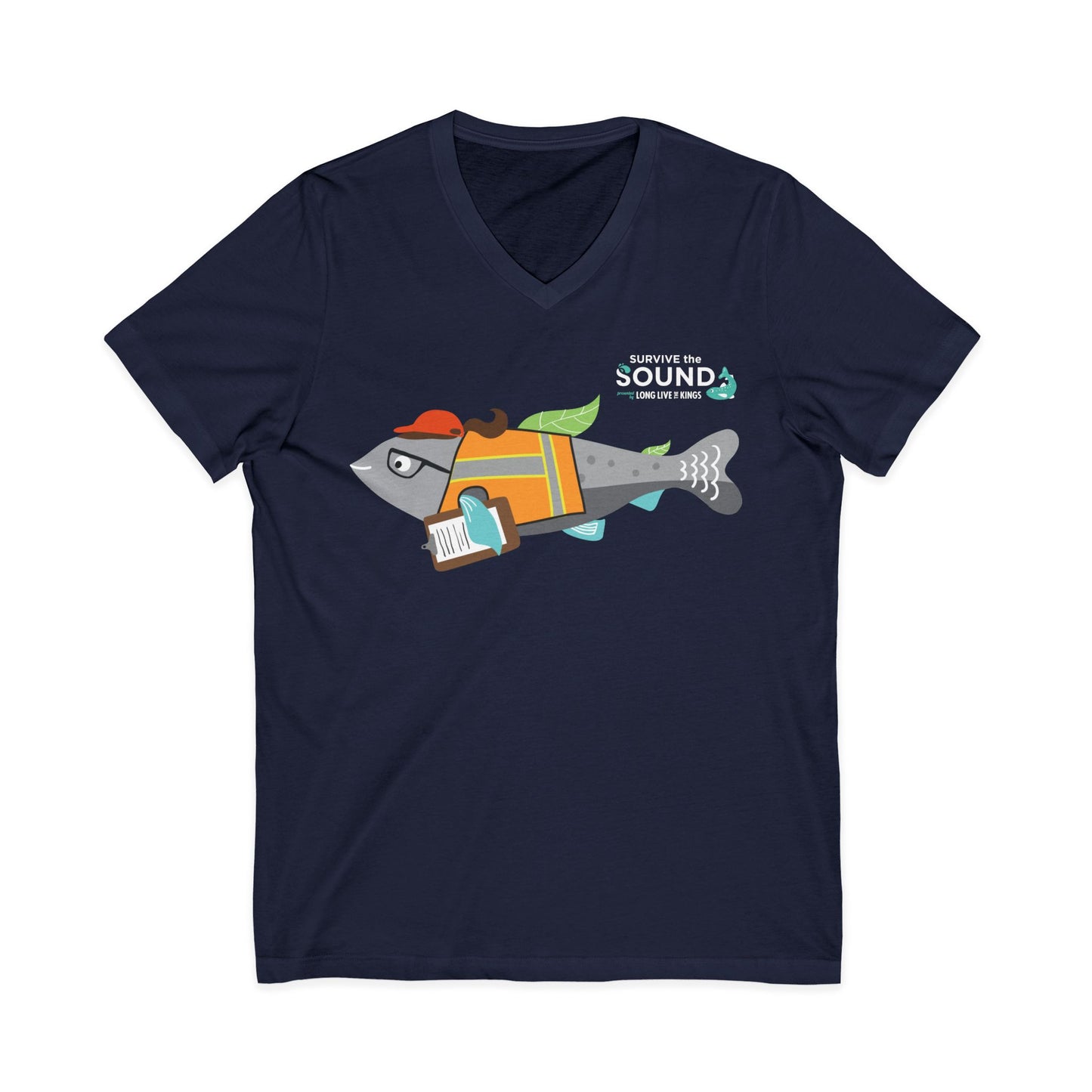 Scien-fish Unisex V-Neck Tee