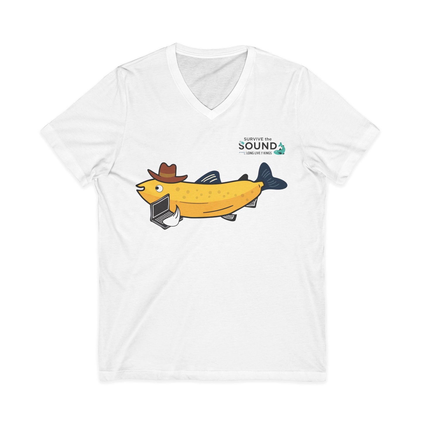 Monti Unisex V-Neck Tee