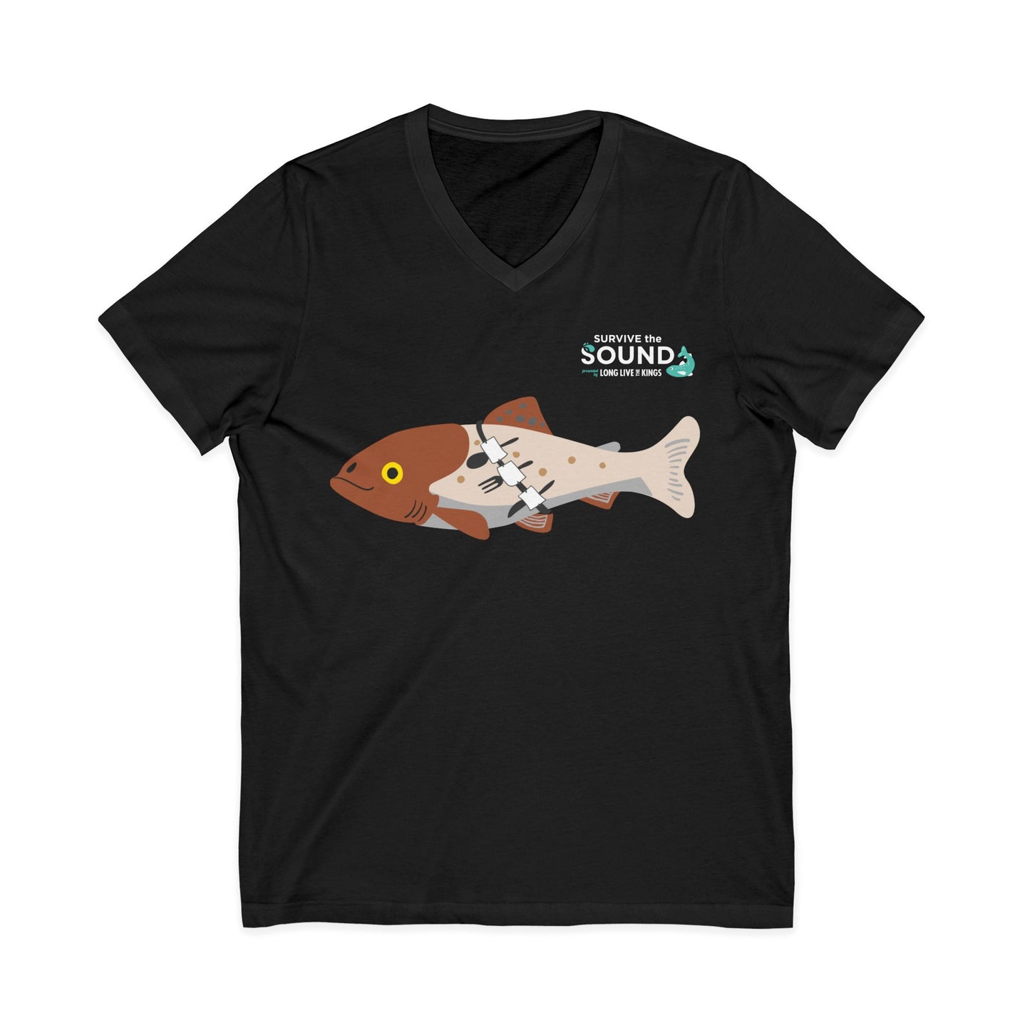 Sergeant Snackbar Unisex V-Neck Tee