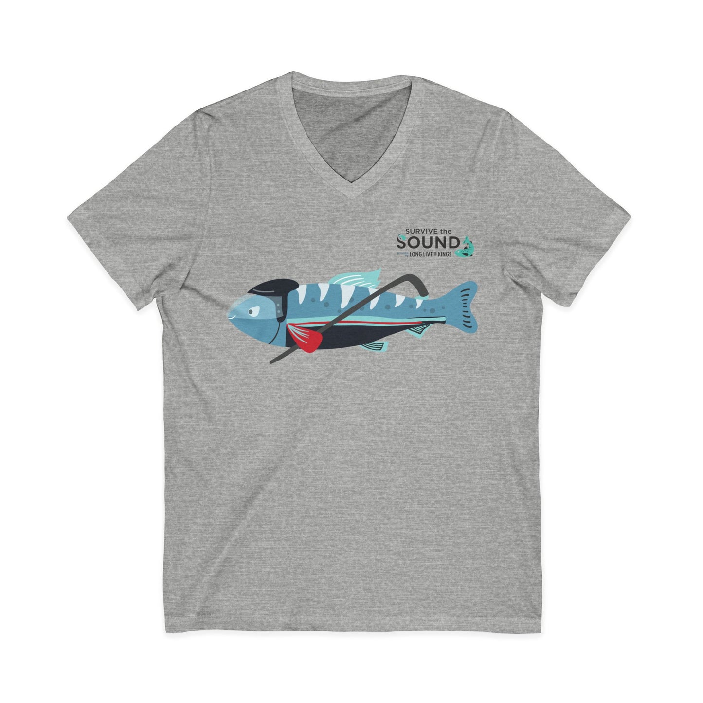 Hattrick Unisex V-Neck Tee