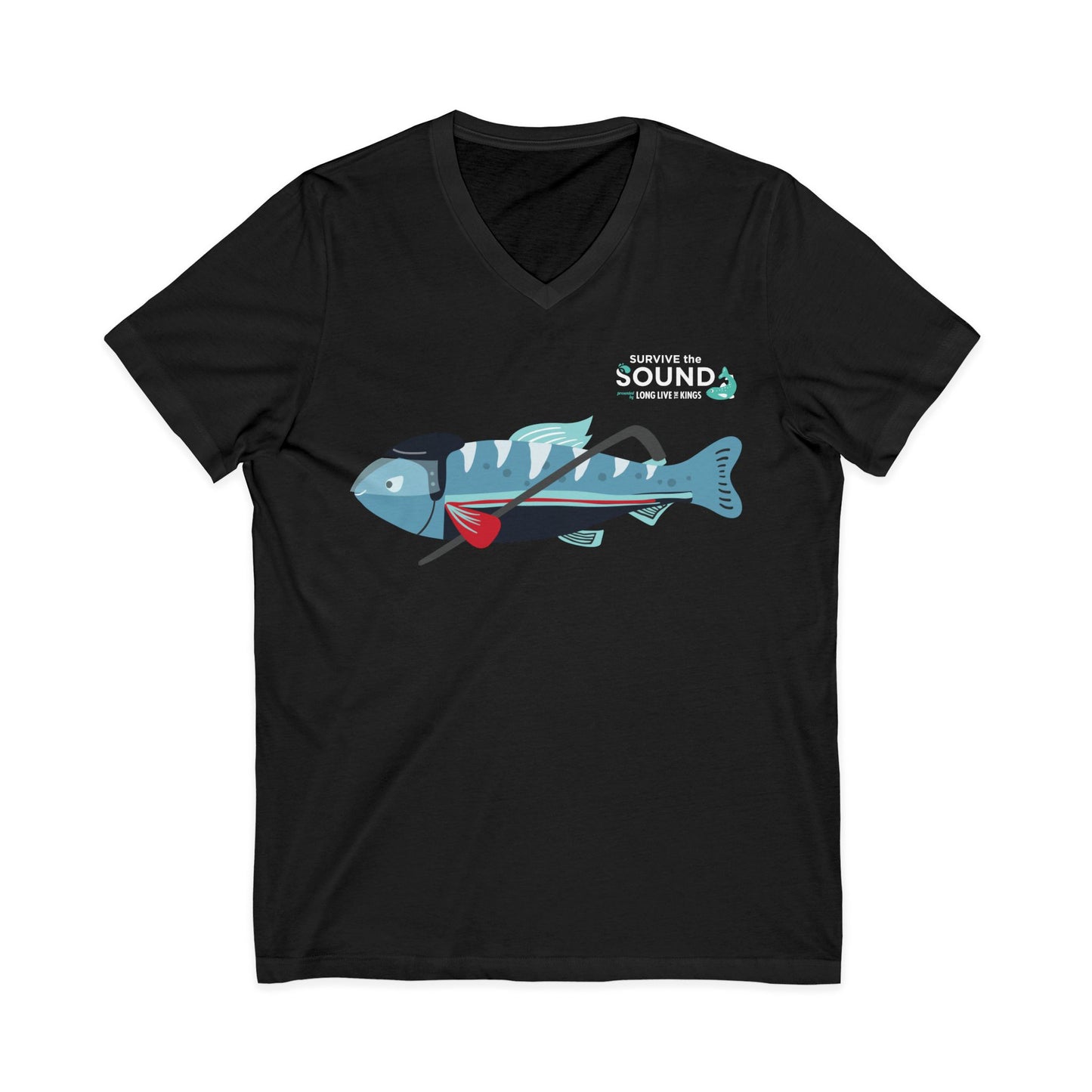 Hattrick Unisex V-Neck Tee