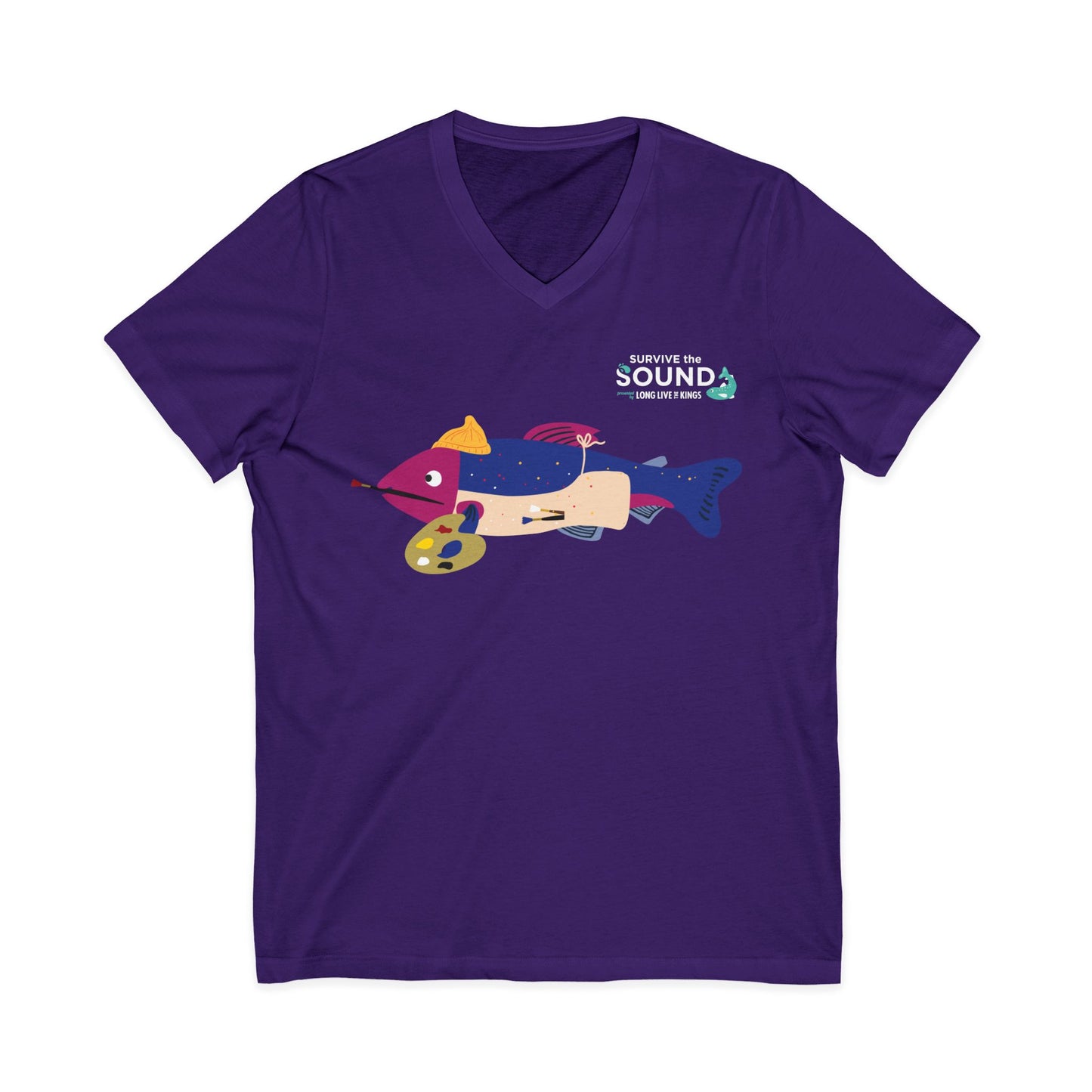 Arthur Unisex V-Neck Tee