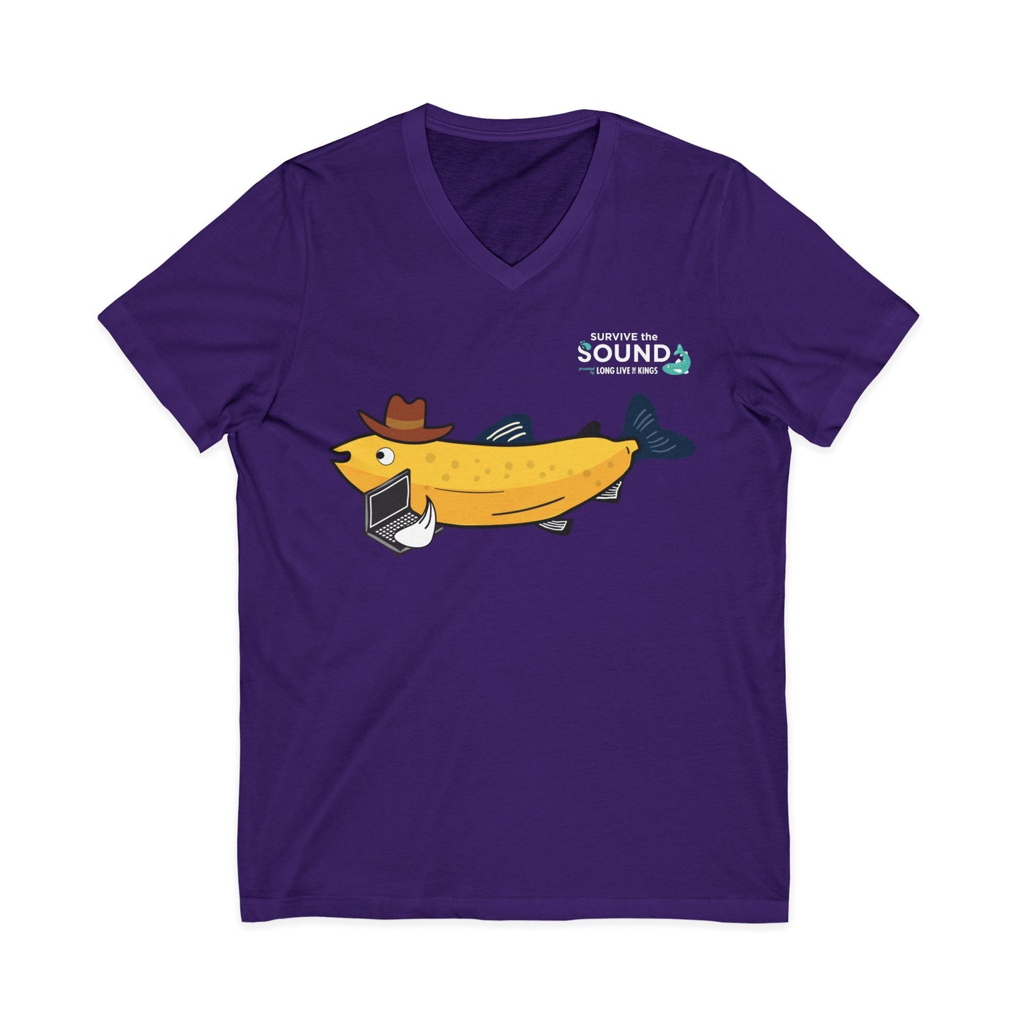 Monti Unisex V-Neck Tee
