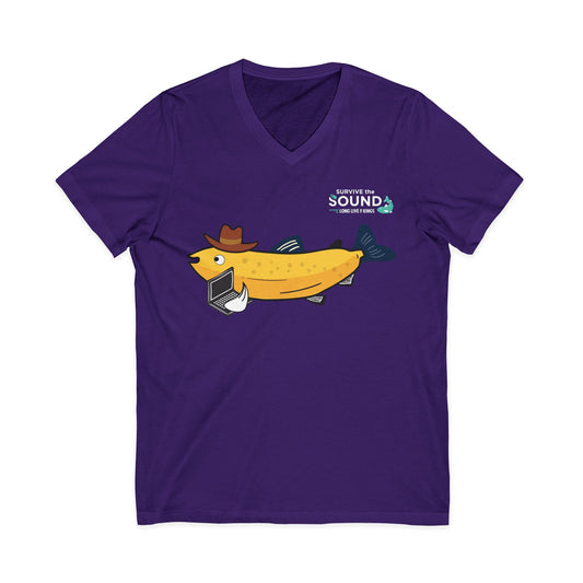 Monti Unisex V-Neck Tee