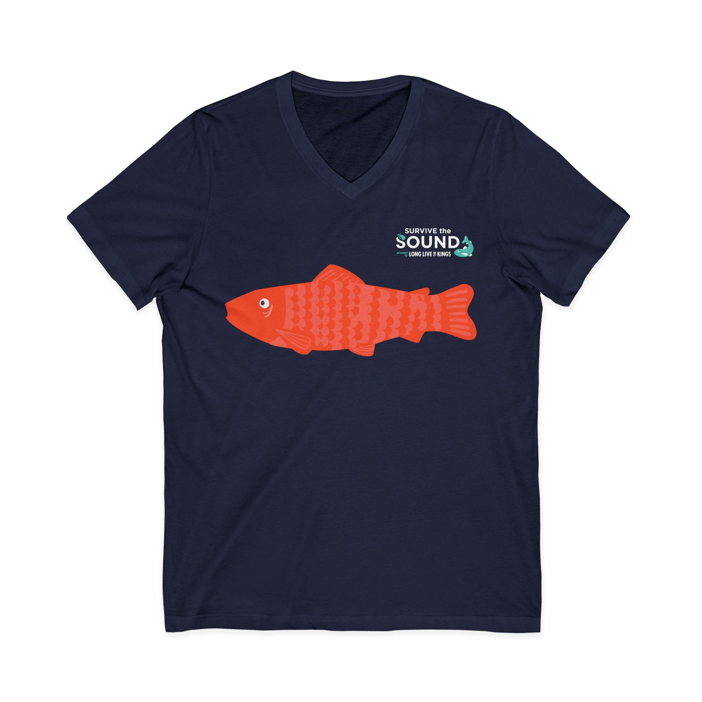 Swedish Unisex V-Neck Tee