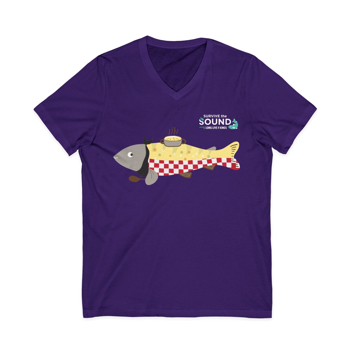 Chowder Unisex V-Neck Tee