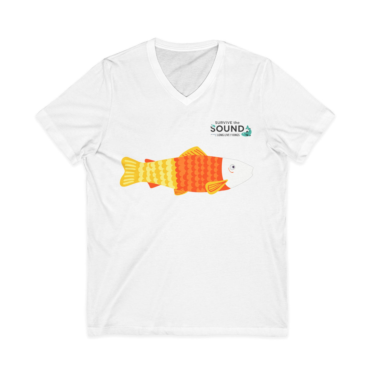 Candy Cod Unisex V-Neck Tee