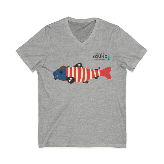 Sammy Unisex V-Neck Tee