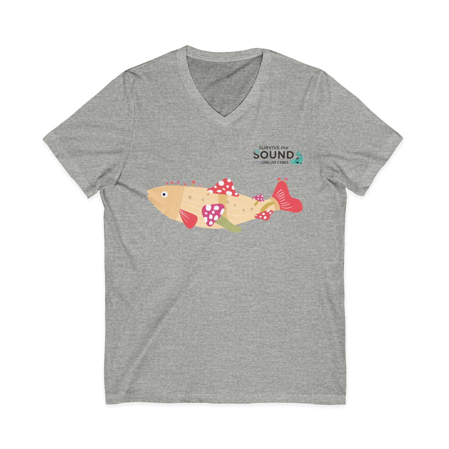 Mushy Unisex V-Neck Tee