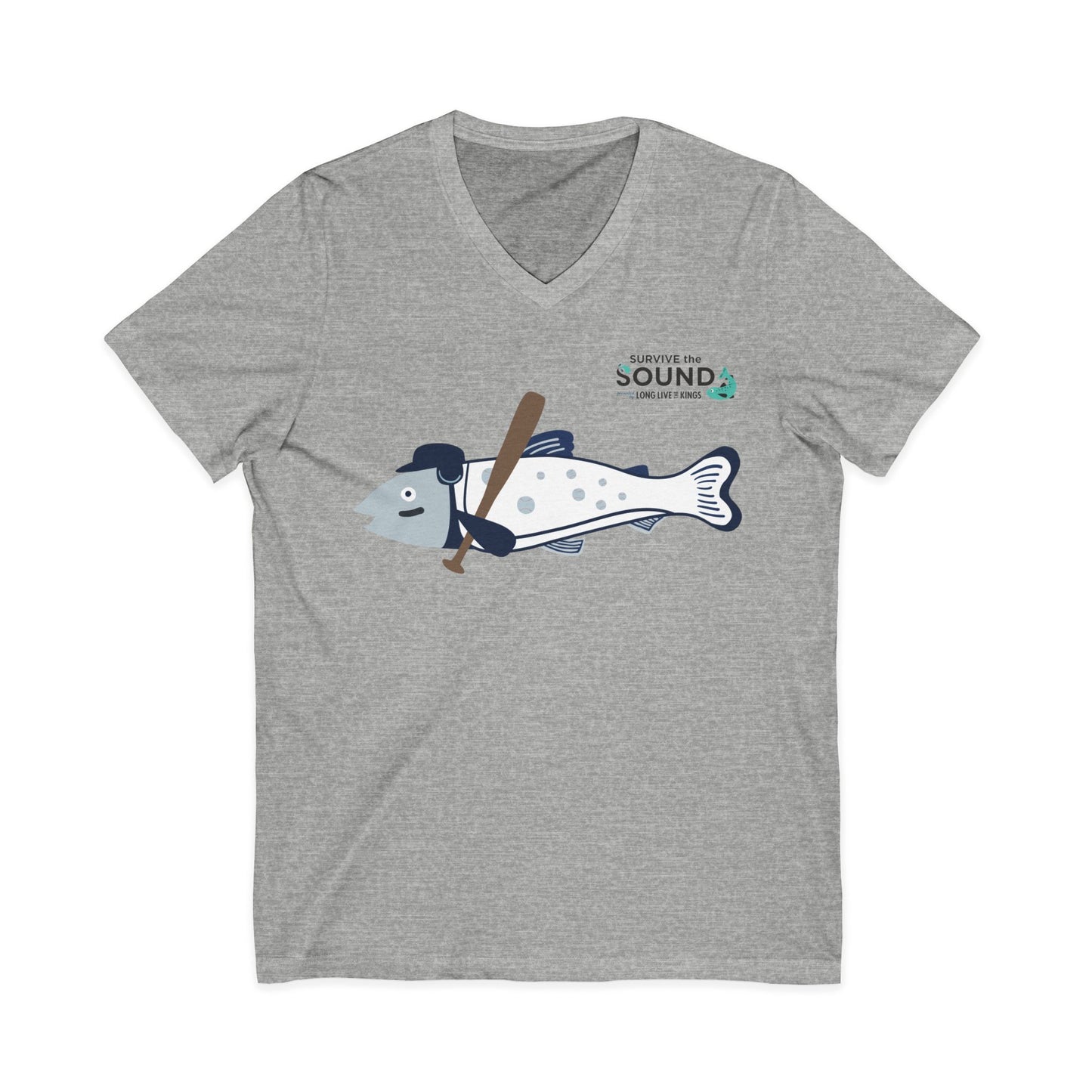 Eddy Gar Unisex V-Neck Tee