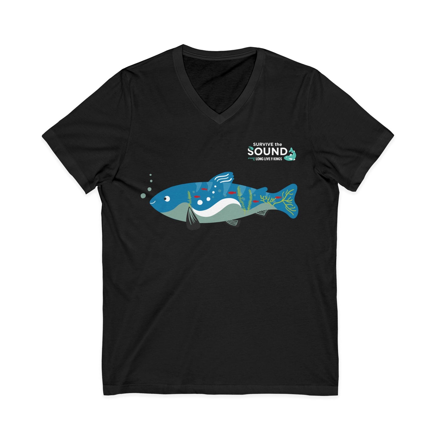 Pierre 59 Unisex V-Neck Tee