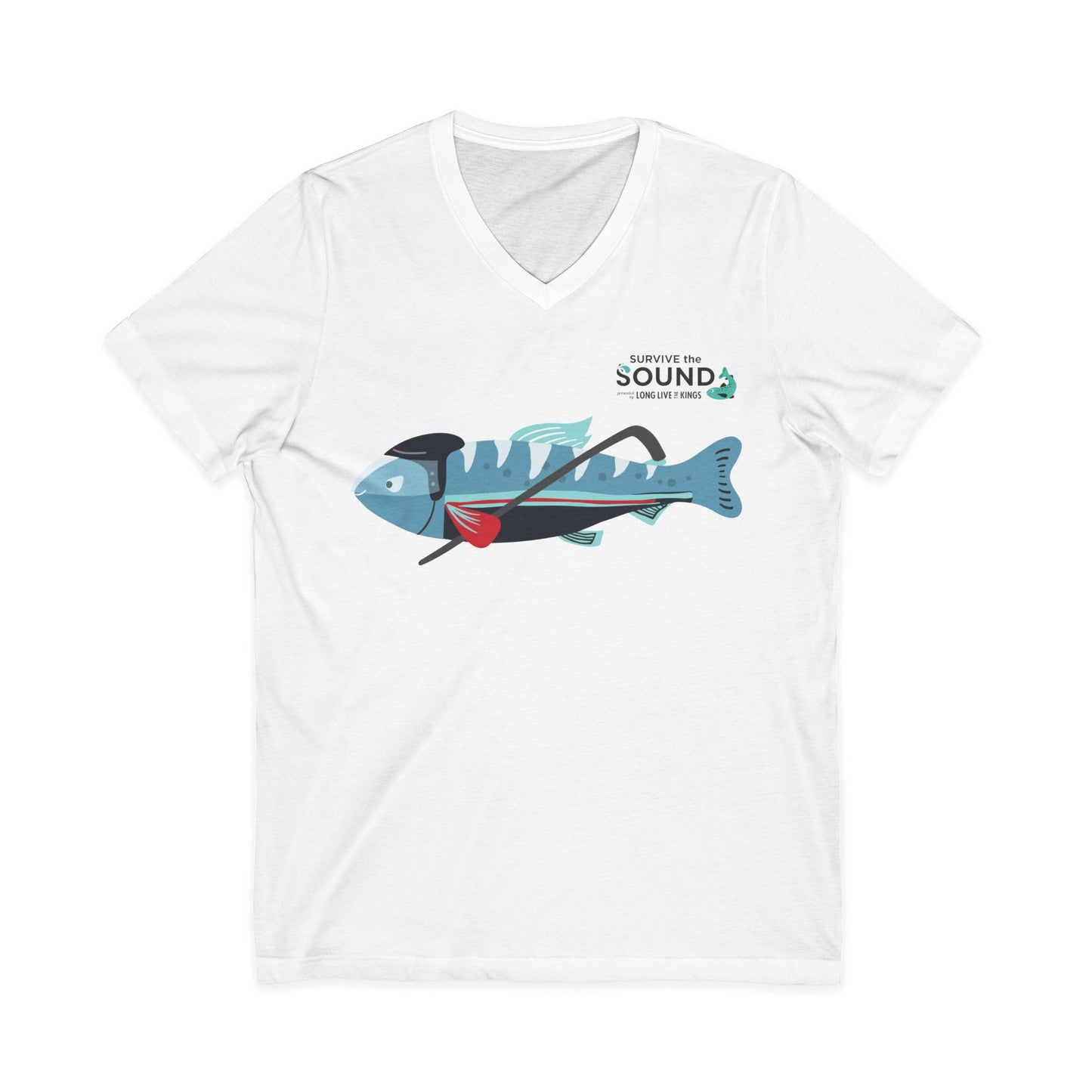 Hattrick Unisex V-Neck Tee