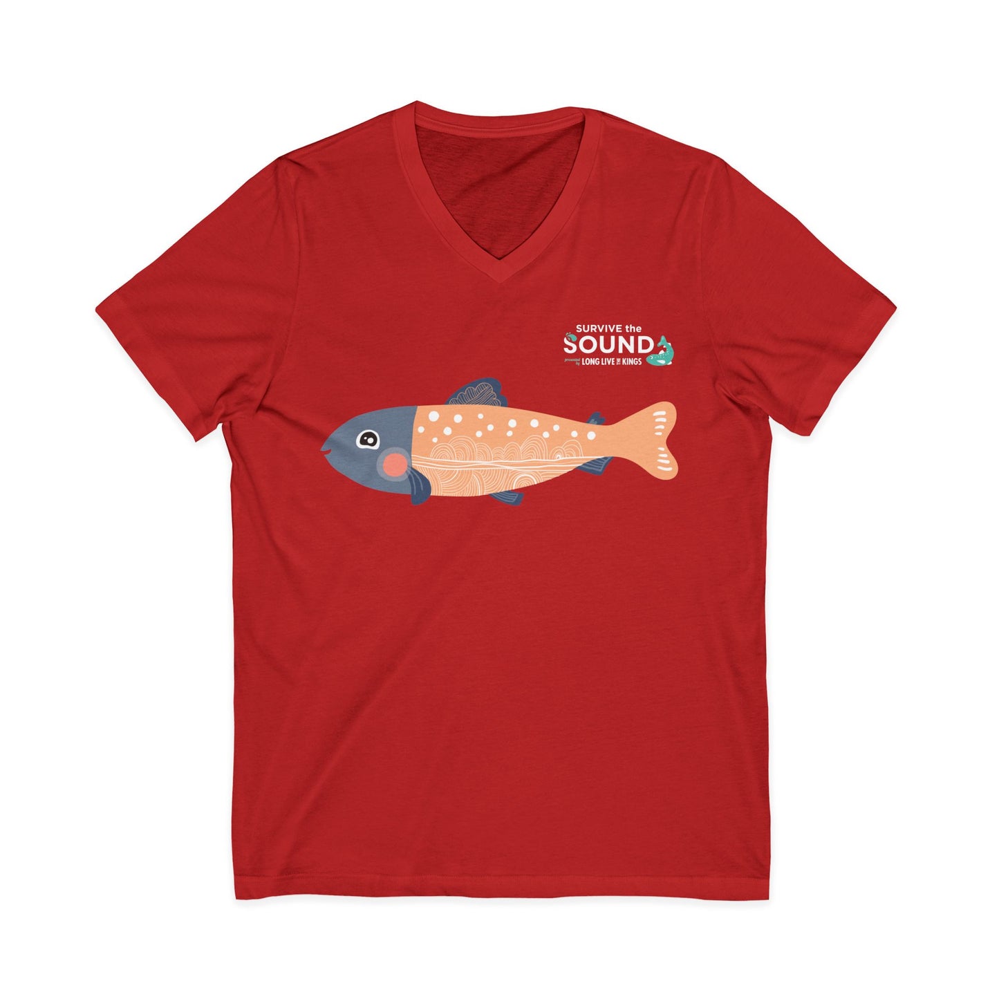 Lulu Unisex V-Neck Tee
