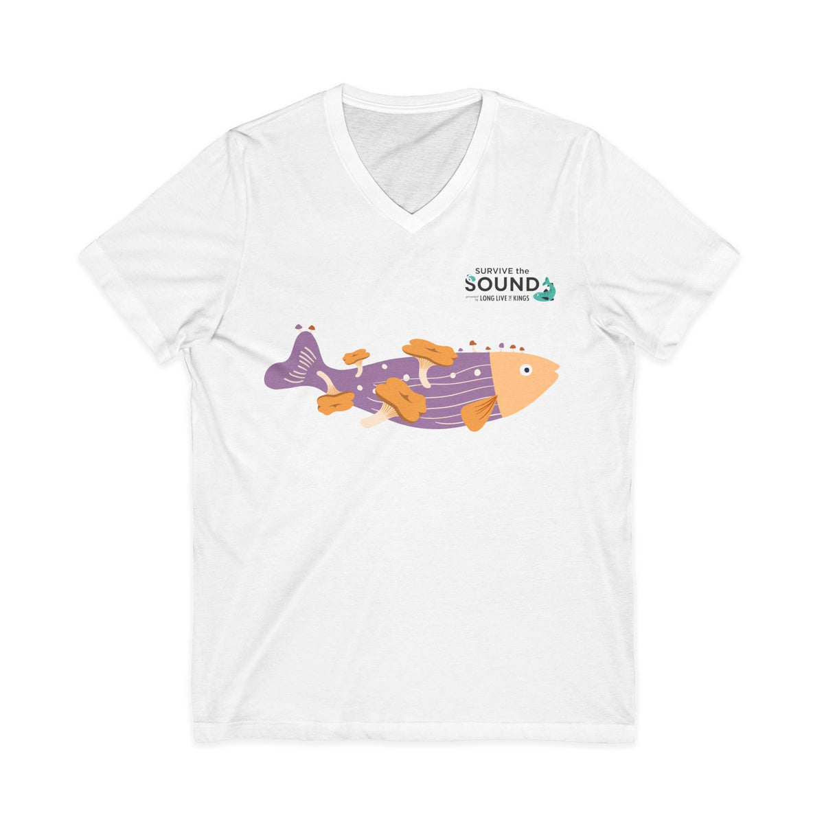 Chanterella Unisex V-Neck Tee