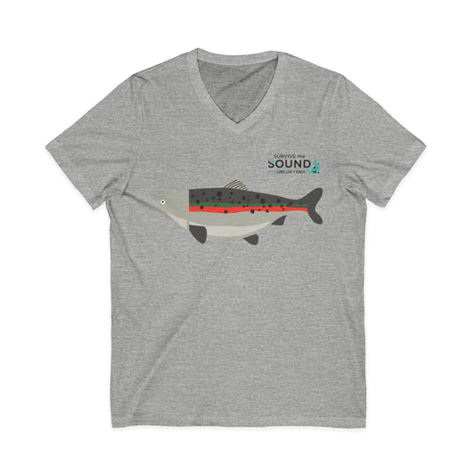 Puget Pounder Unisex V-Neck Tee