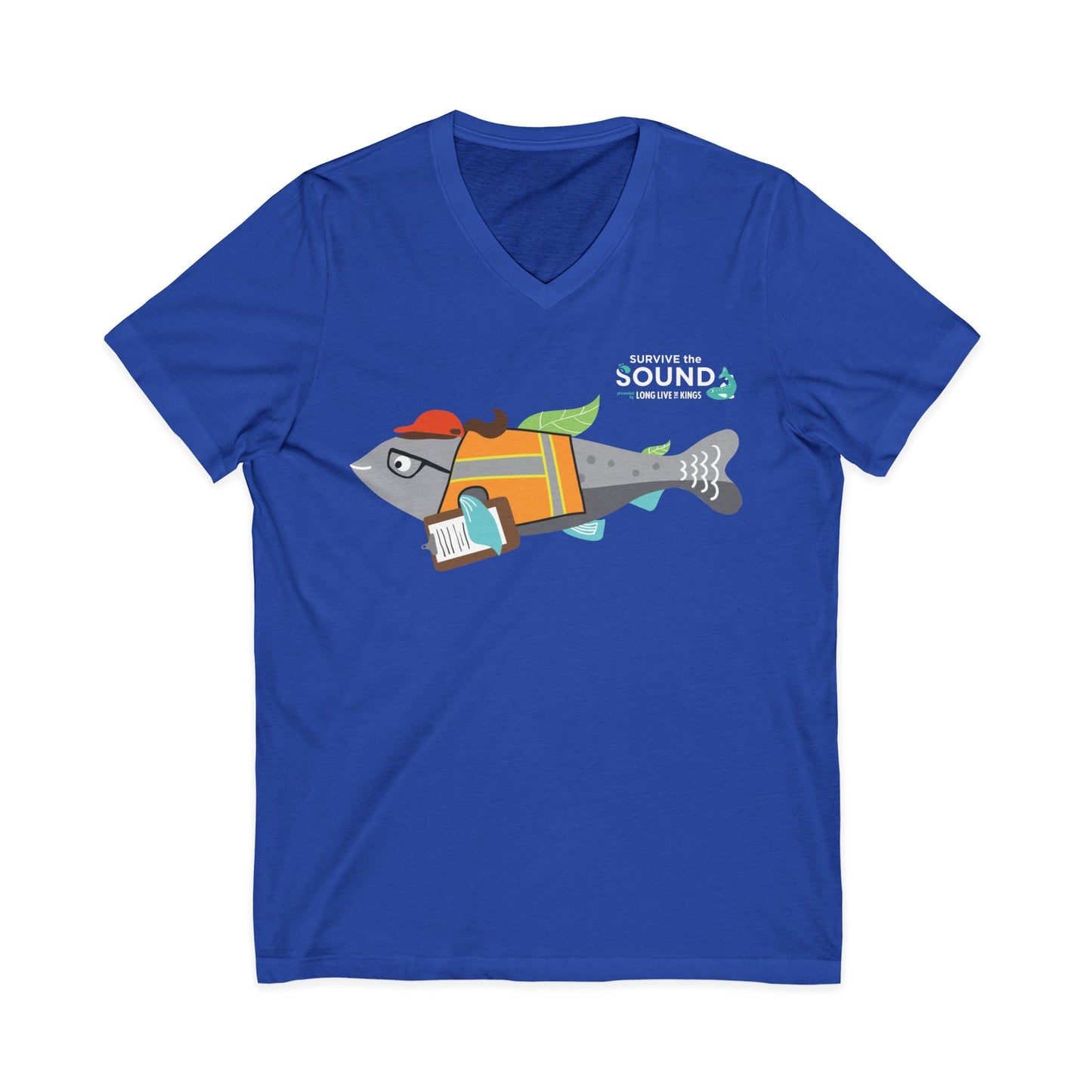 Scien-fish Unisex V-Neck Tee