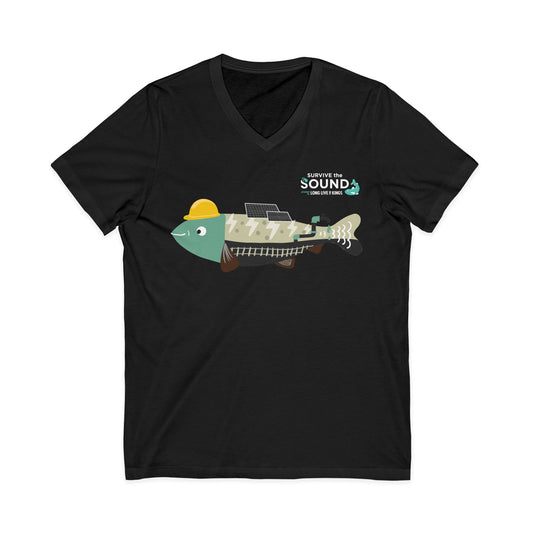 Utilifish Unisex V-Neck Tee