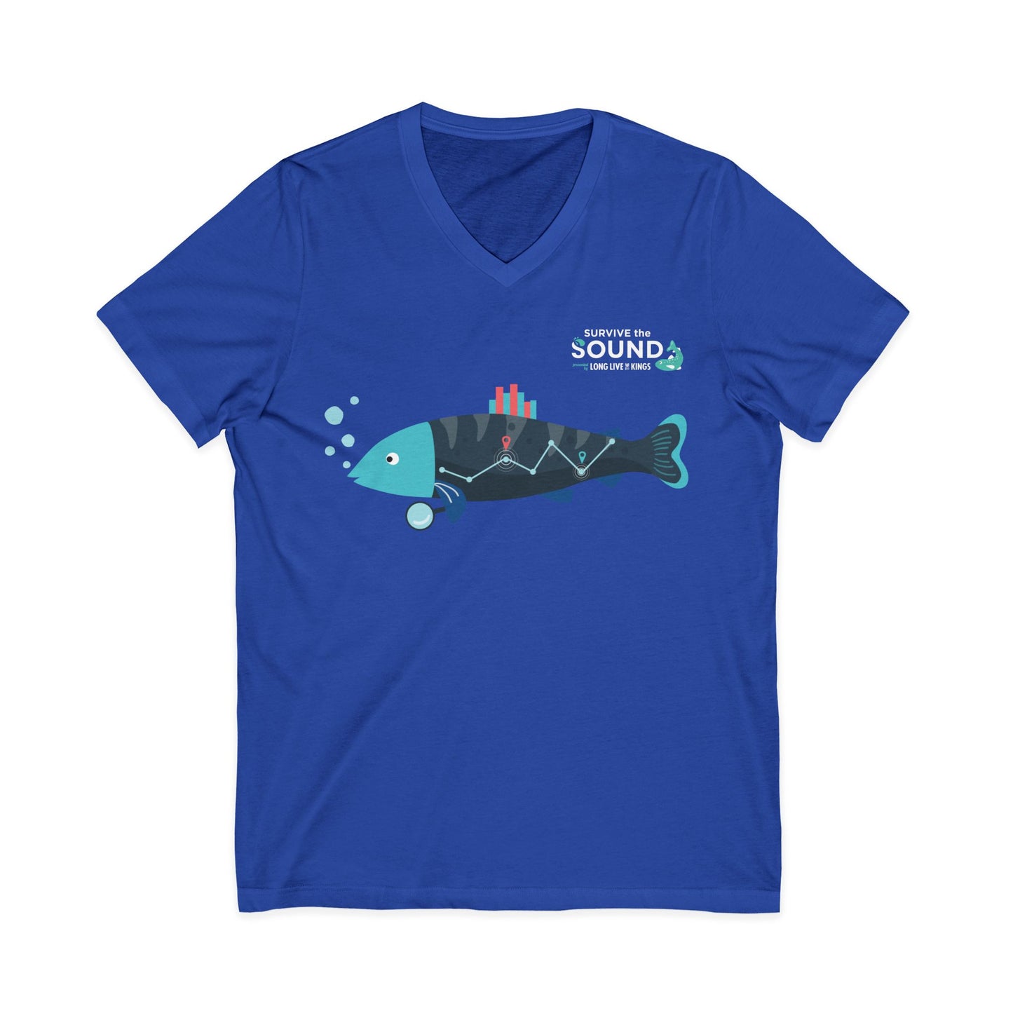 Tracker Unisex V-Neck Tee