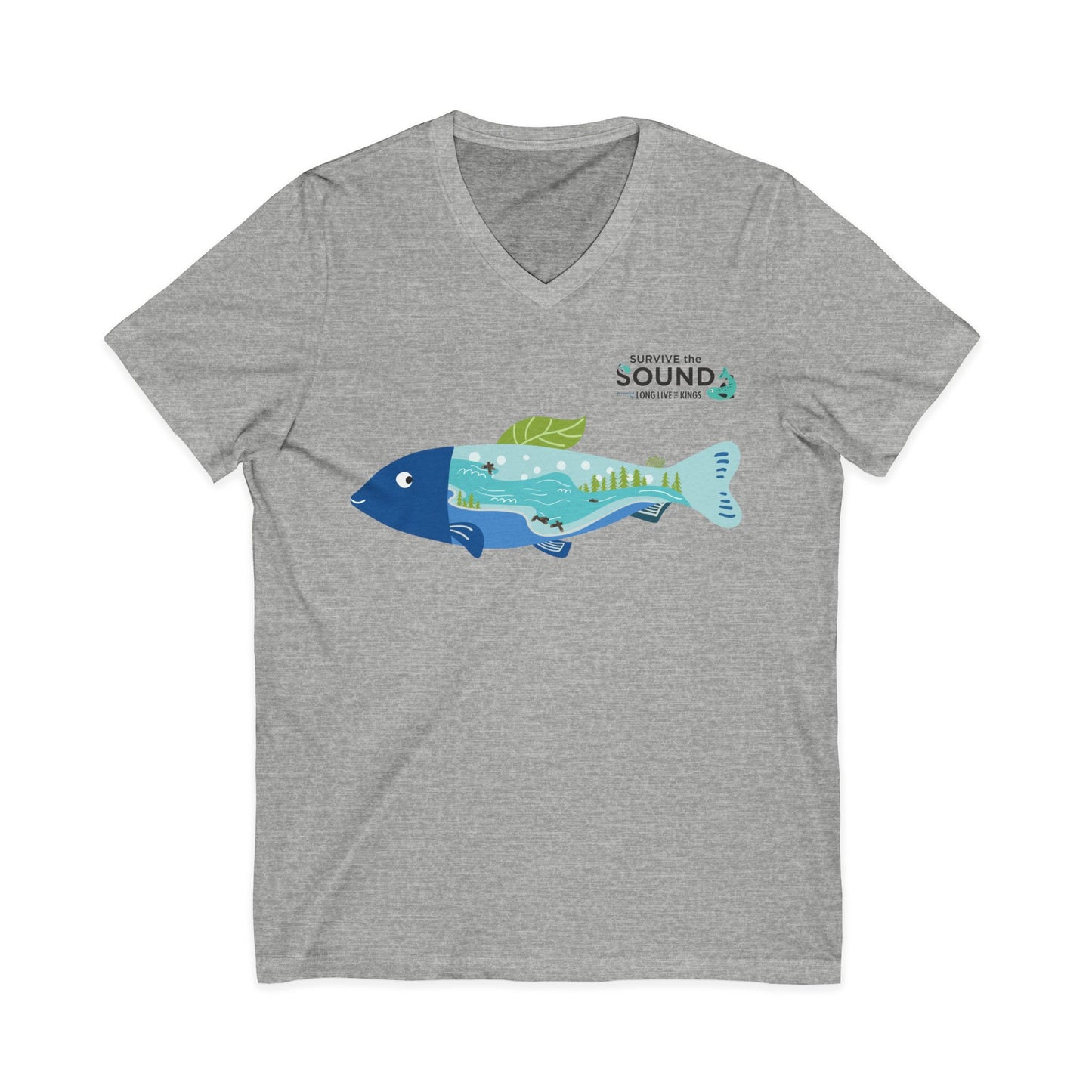 Habitat Unisex V-Neck Tee