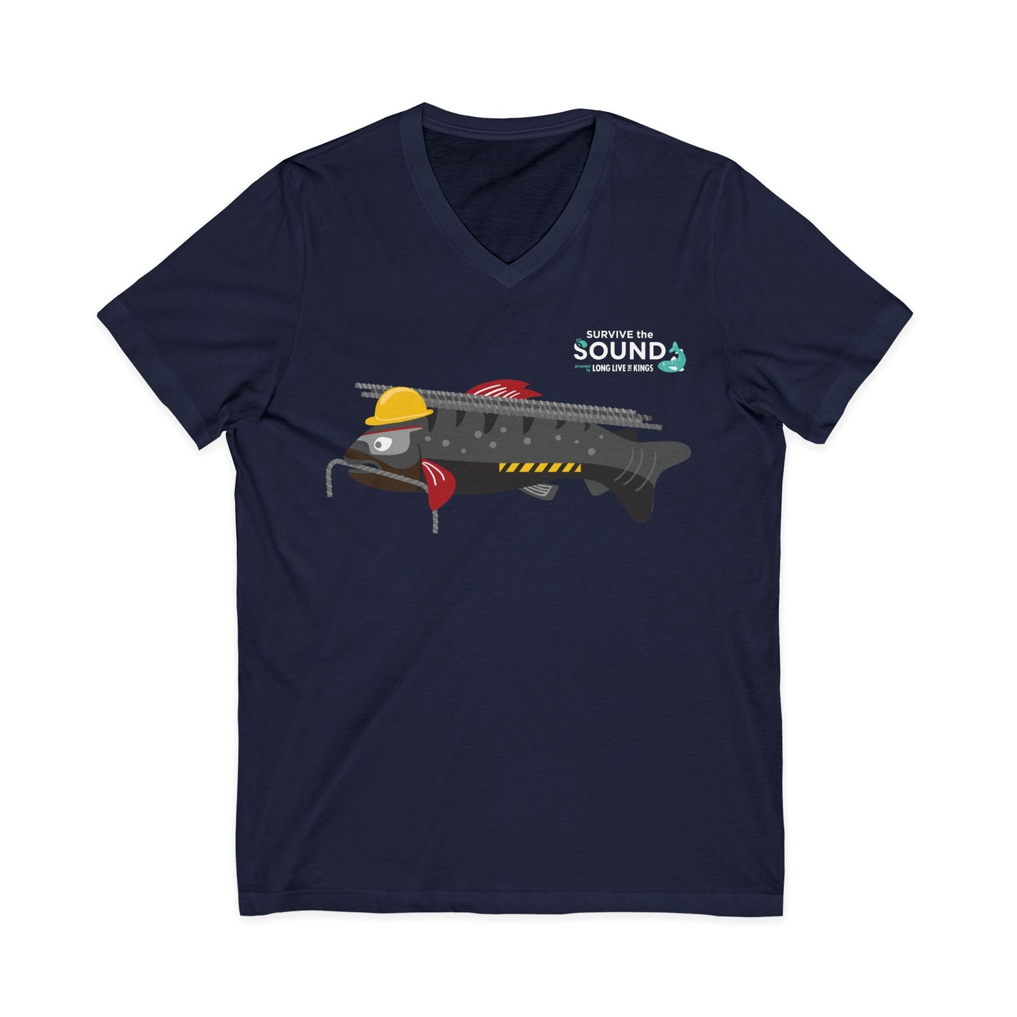 Steelhead Unisex V-Neck Tee