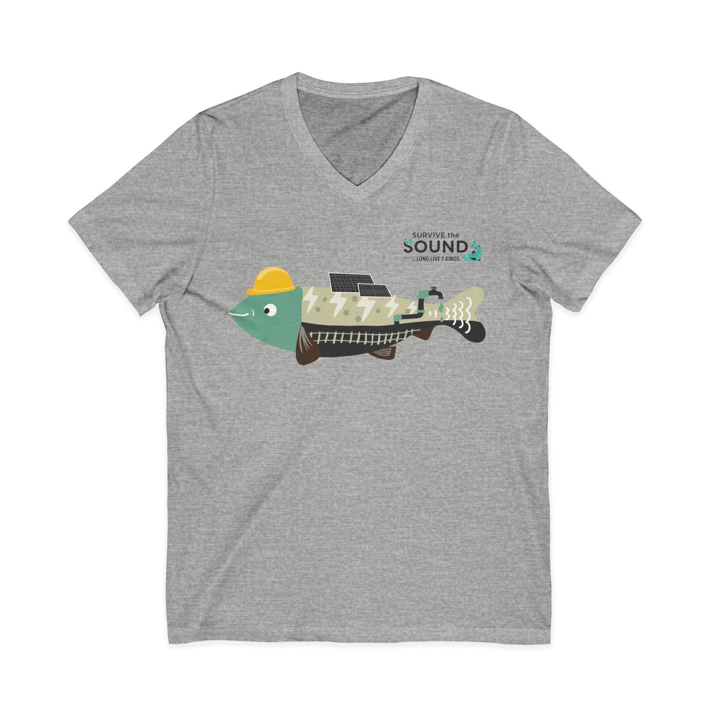 Utilifish Unisex V-Neck Tee
