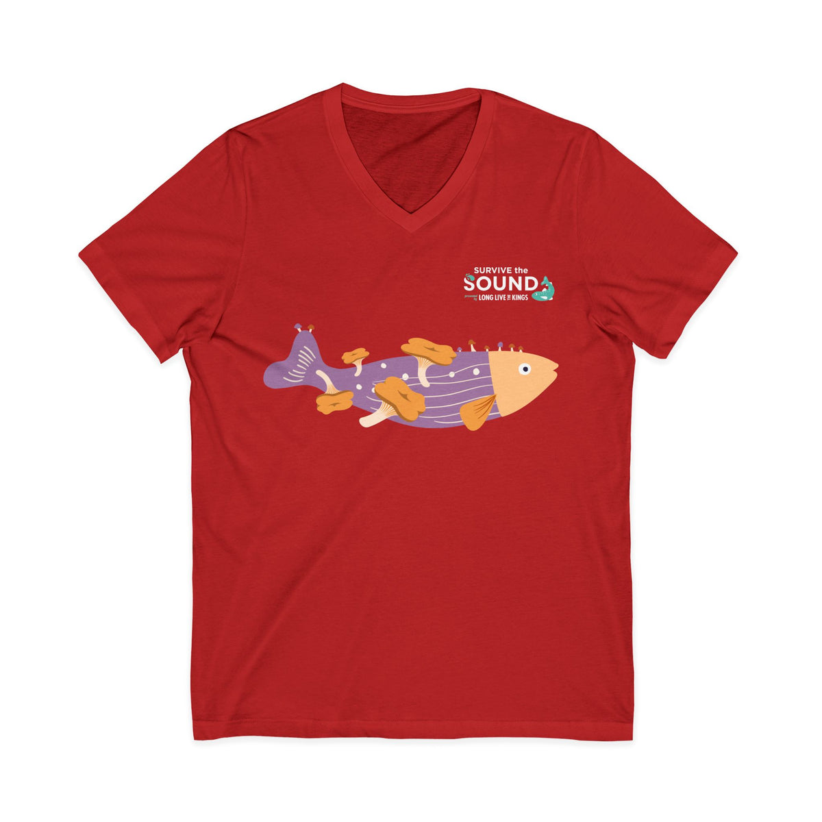 Chanterella Unisex V-Neck Tee