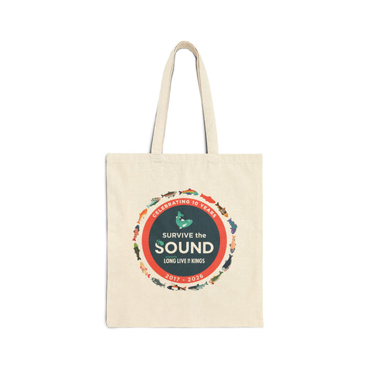 Survive the Sound 10th Anniversary Tote Bag