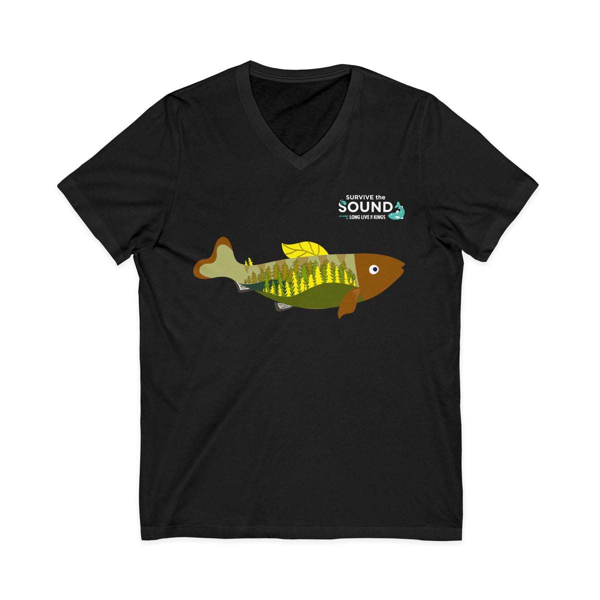 Larchibald Unisex V-Neck Tee