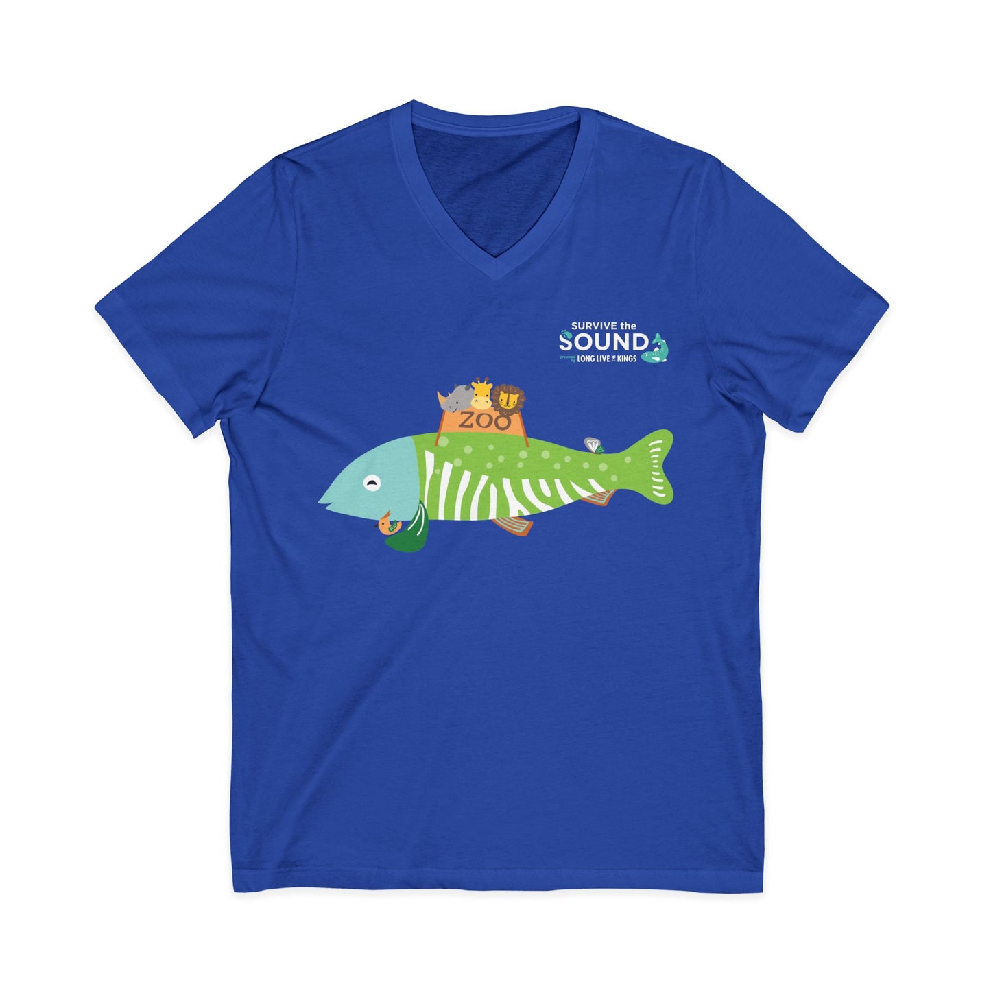 Fernifish Unisex V-Neck Tee