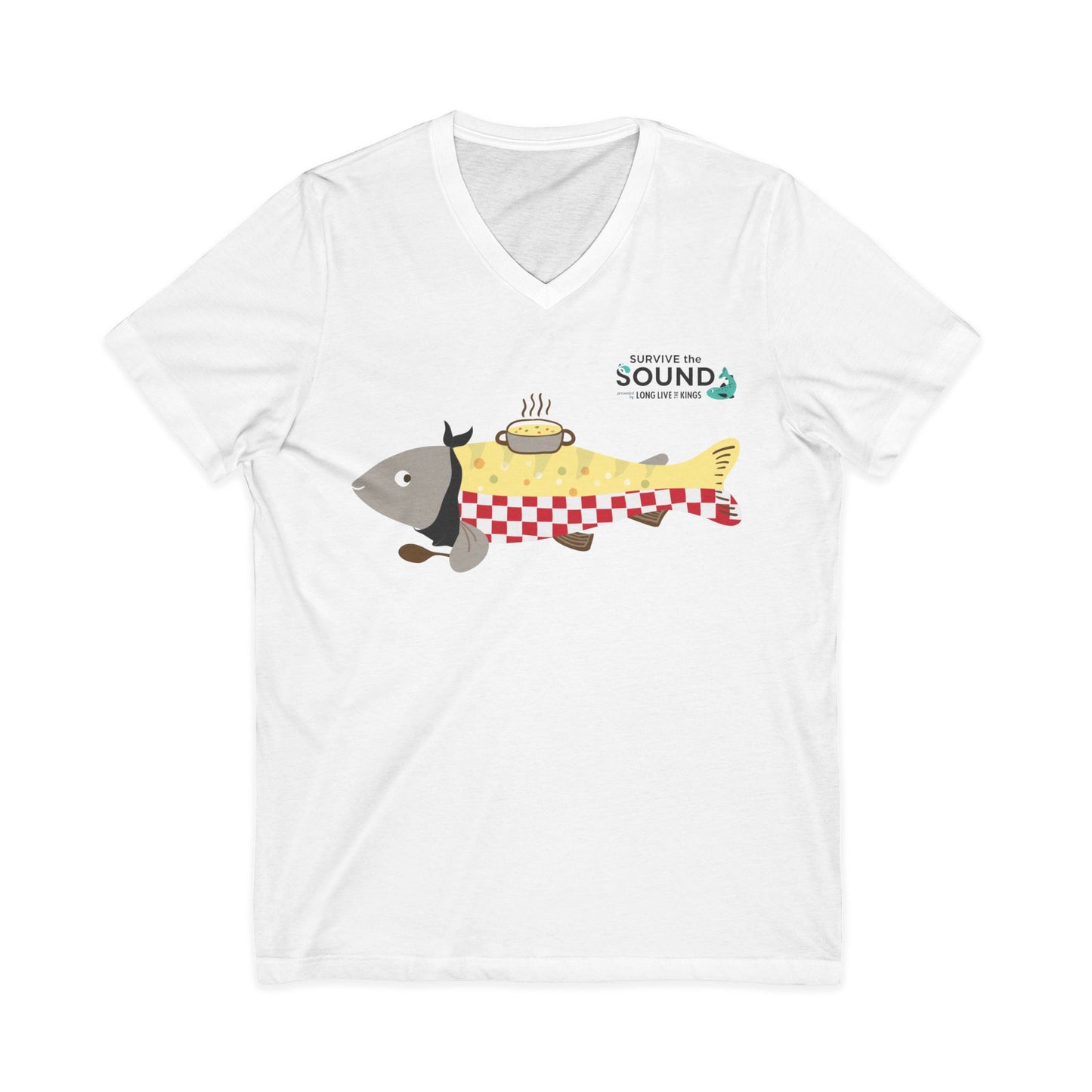 Chowder Unisex V-Neck Tee