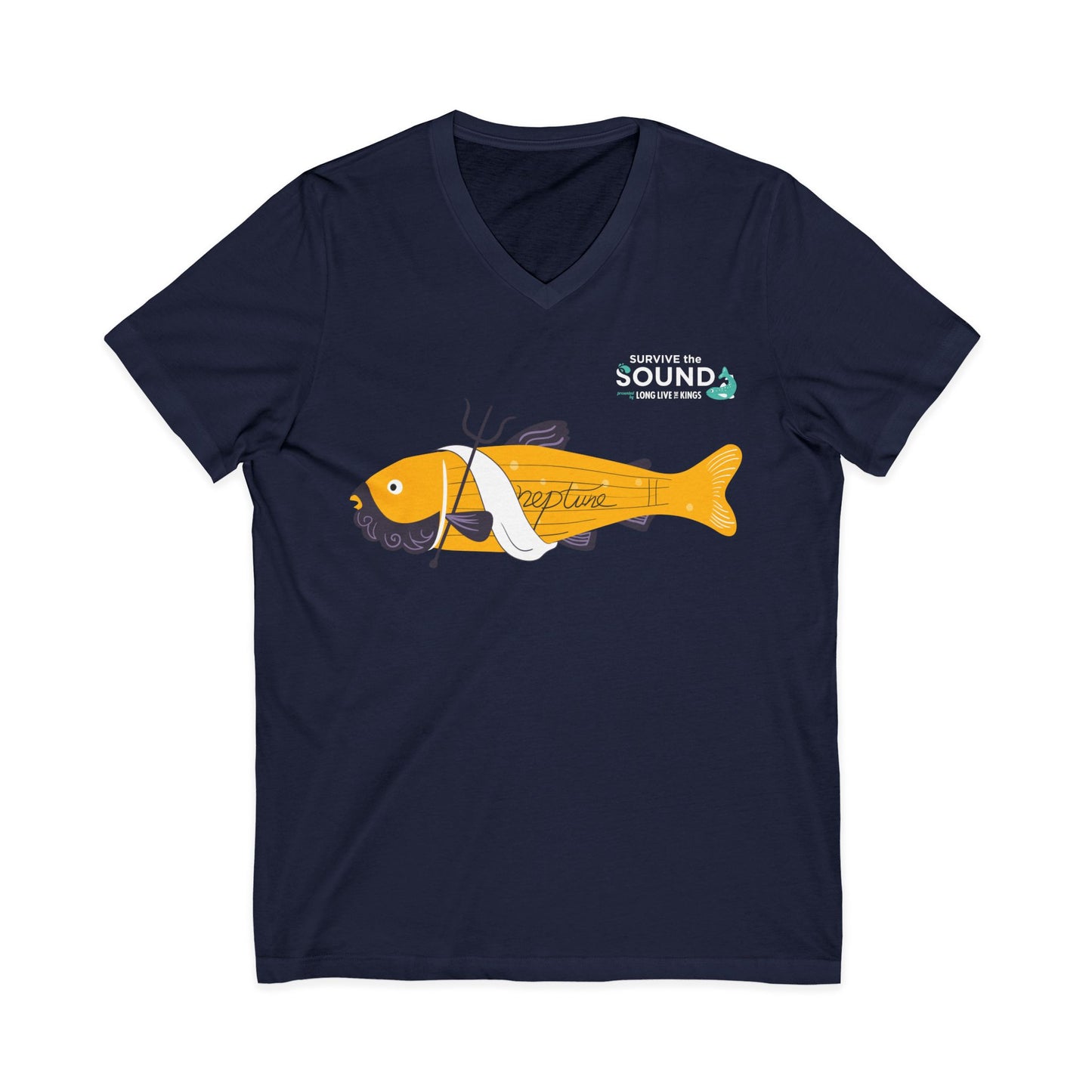 Neptune Unisex V-Neck Tee