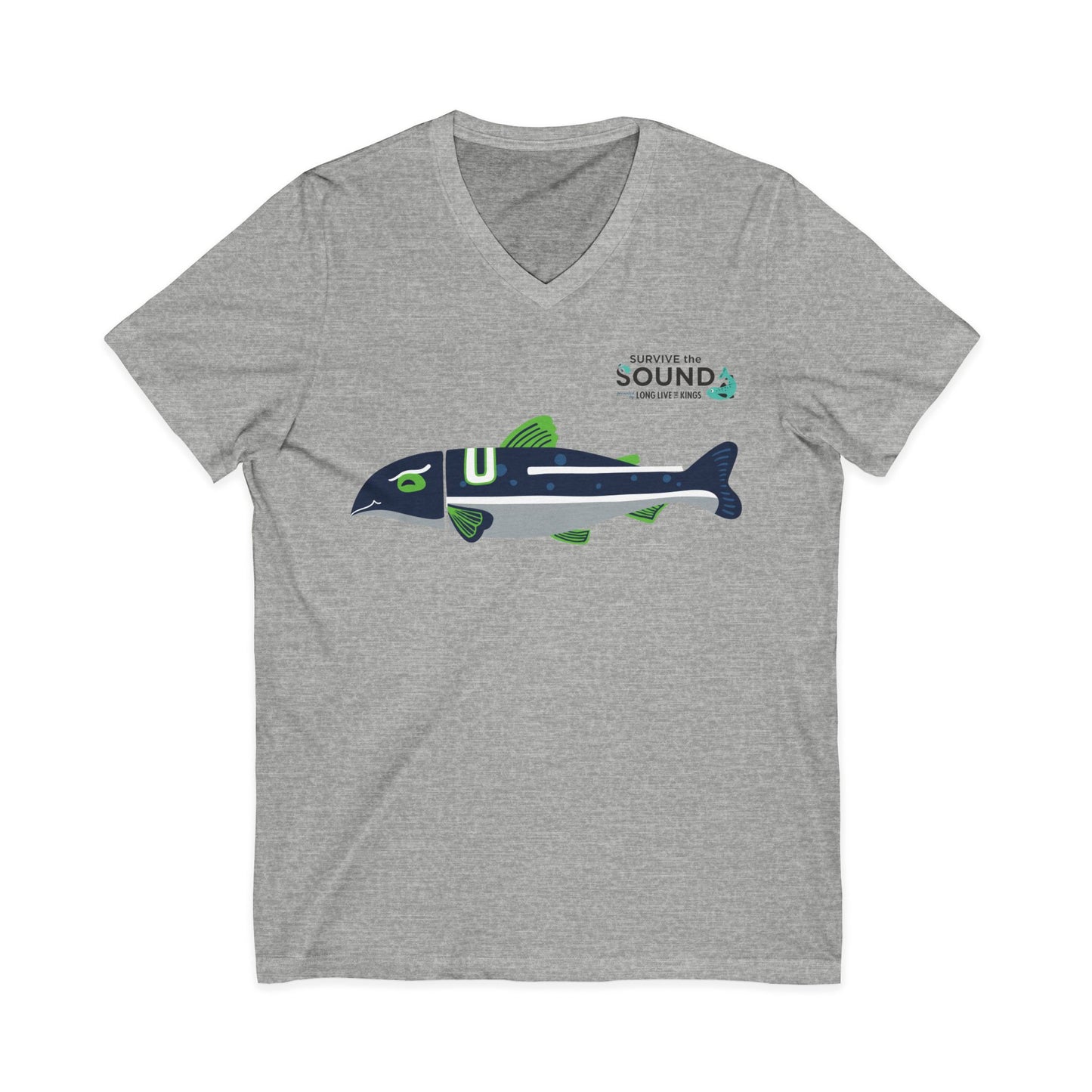 Blitz Unisex V-Neck Tee