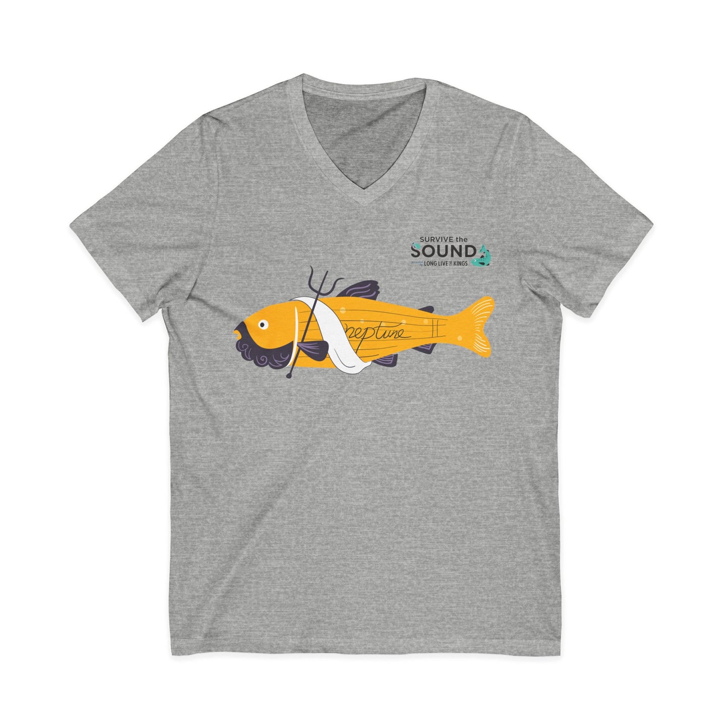 Neptune Unisex V-Neck Tee