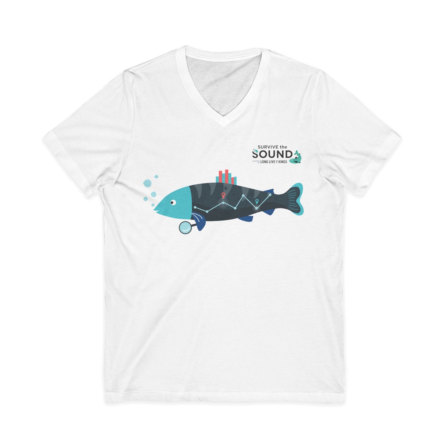 Tracker Unisex V-Neck Tee