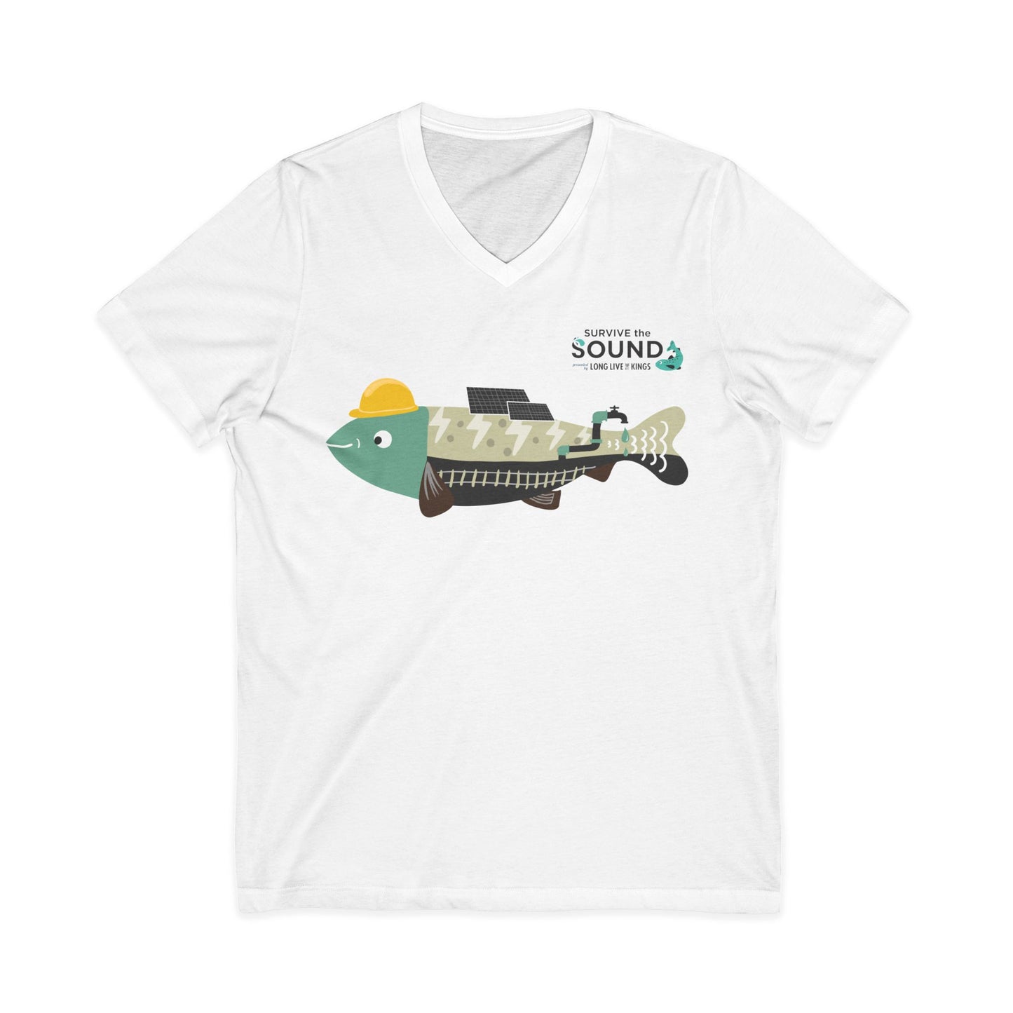 Utilifish Unisex V-Neck Tee