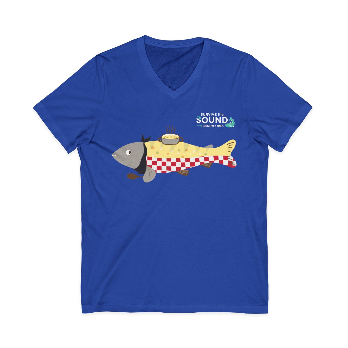 Chowder Unisex V-Neck Tee