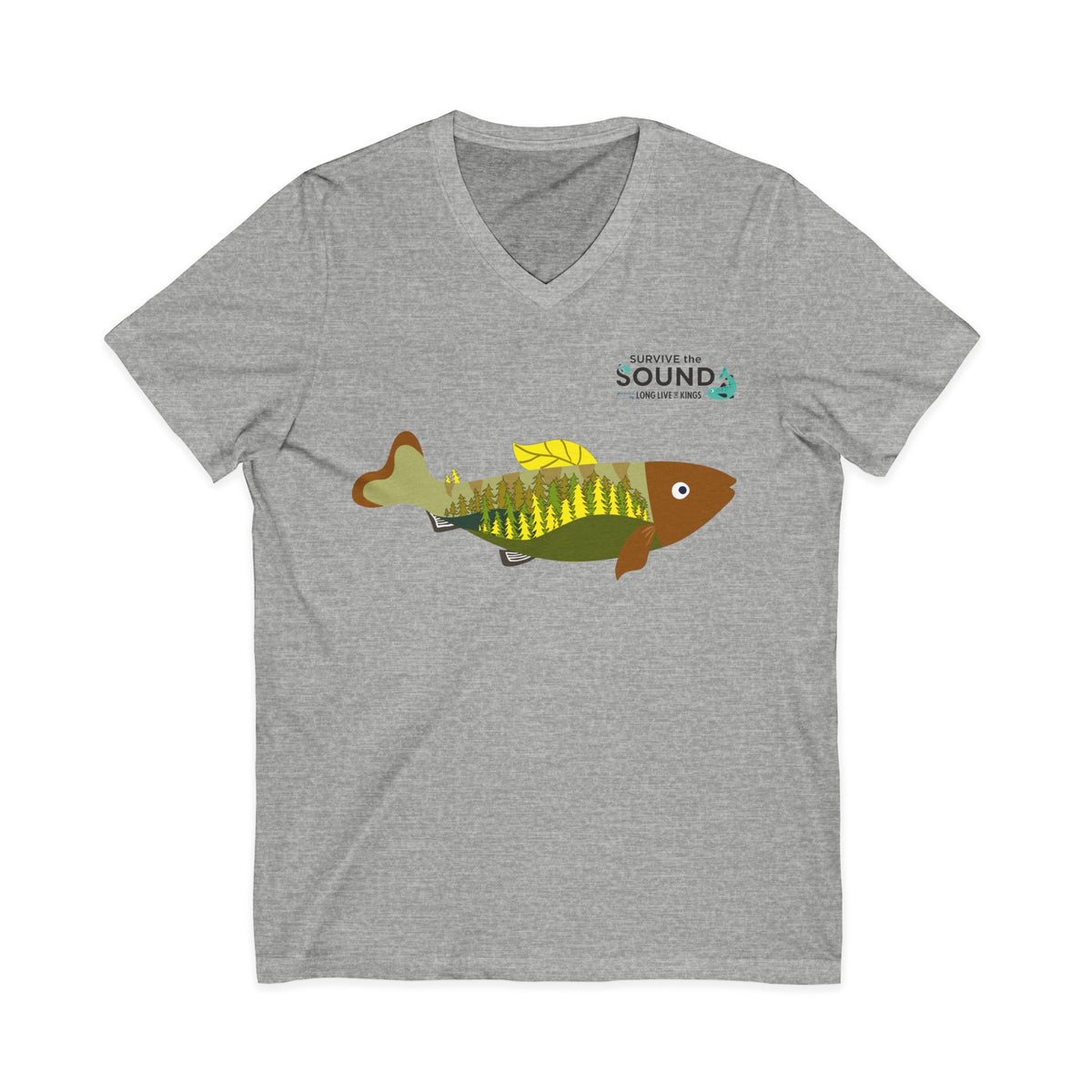 Larchibald Unisex V-Neck Tee