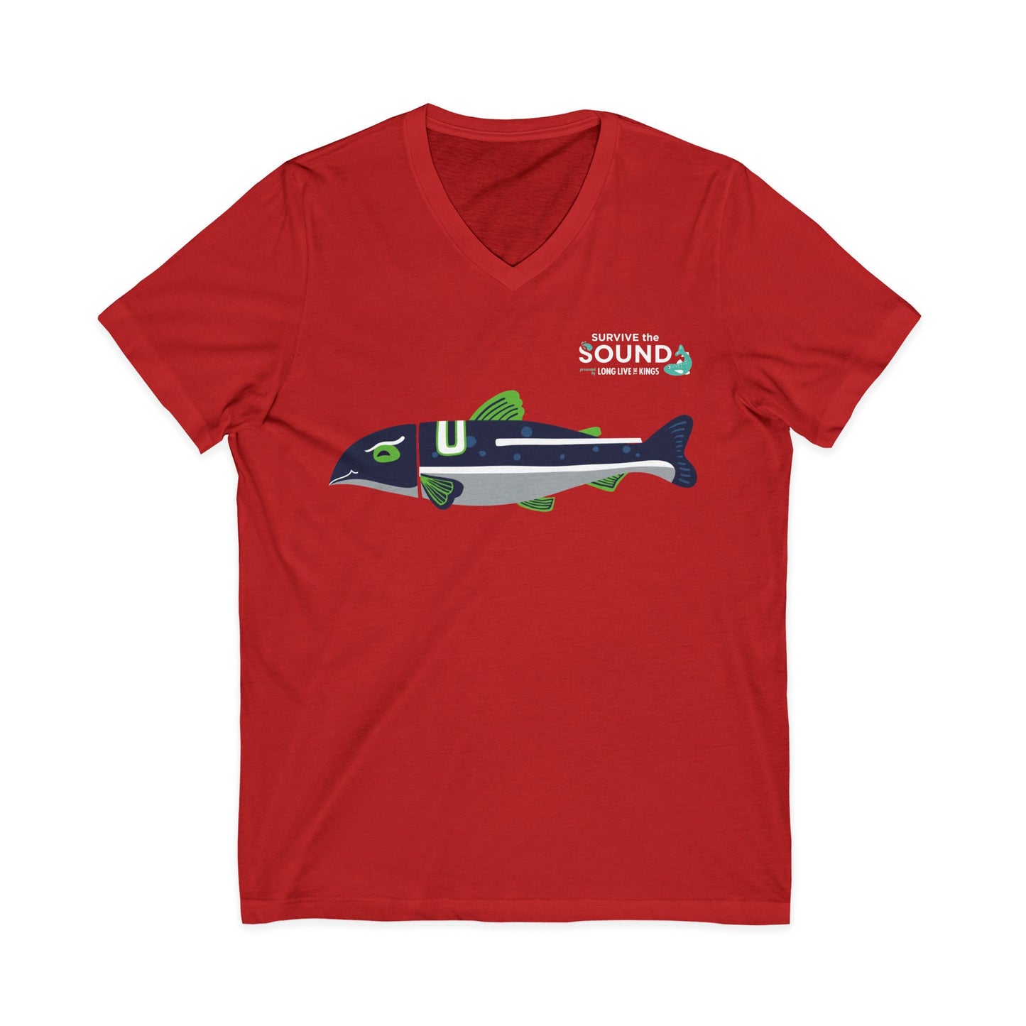 Blitz Unisex V-Neck Tee