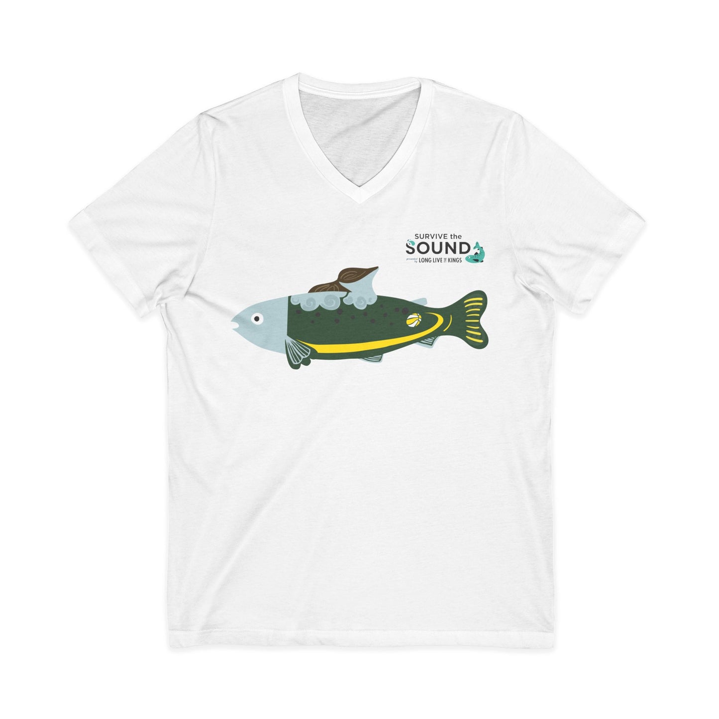 Stormy Unisex V-Neck Tee